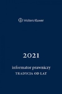Informator Prawniczy 2022 (granatowy) - okładka książki