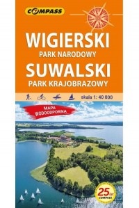 Mapa turystyczna - Wigierski Park - okładka książki