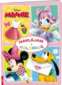 Minnie Naklejam i koloruję - okładka książki