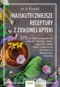 Najskuteczniejsze receptury z ziołowej - okładka książki