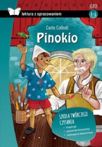 Pinokio. Lektura z opracowaniem - okładka podręcznika