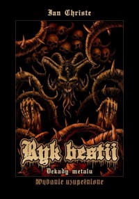 Ryk Bestii Dekady metalu - okładka książki