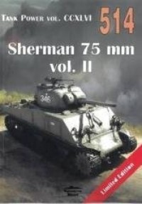 Sherman 75 mm vol.2 Tank Power - okładka książki