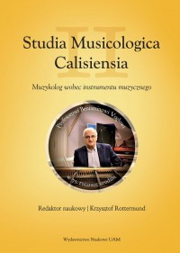 Studia Musicologia Calisiensia - okładka książki