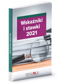 Wskaźniki i stawki 2021 - okładka książki