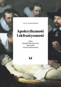 Apokryficzność i ekfrastyczność - okładka książki