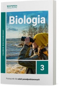 Biologia. LO 3. Podręcznik. Zakres - okładka podręcznika