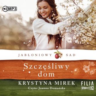 Szczęśliwy dom. Jabłoniowy sad. - pudełko audiobooku