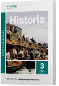 Historia. LO 3. Podręcznik. Zakres - okładka podręcznika