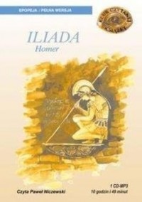 Iliada (audiobook) - pudełko audiobooku