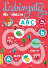 Labirynty dla maluszka ABC  - okładka książki