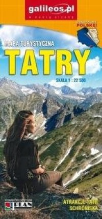 Mapa dla aktywnych - Tatry 1:22 - okładka książki