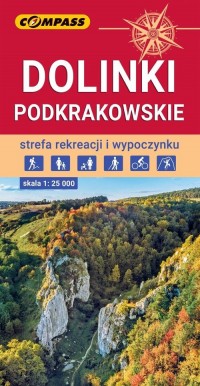 Dolinki Podkrakowskie 1:25 000. - okładka książki