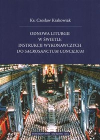 Odnowa liturgii w świetle instrukcji - okładka książki