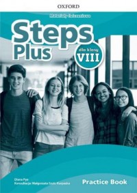 Steps Plus 8. Materiały ćwiczeniowe - okładka podręcznika