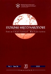 Stosunki Międzynarodowe nr 3. Tom - okładka książki