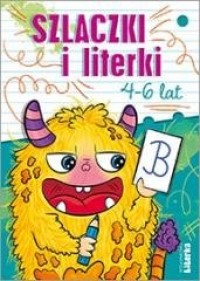 Szlaczki i literki 4-6 lat - okładka książki