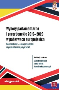 Wybory parlamentarne i prezydenckie - okładka książki