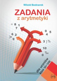 Zadania z arytmetyki dla uczniów - okładka podręcznika