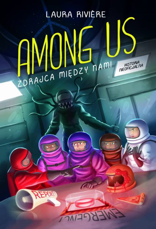Among us. Zdrajca między nami - okładka książki