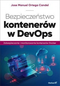 Bezpieczeństwo kontenerów w DevOps - okładka książki