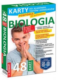 Biologia. Karty edukacyjne - okładka podręcznika