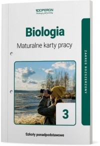 Biologia. LO 3. Maturalne karty - okładka podręcznika