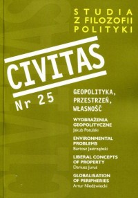 Civitas nr 25. Studia z filozofii - okładka książki