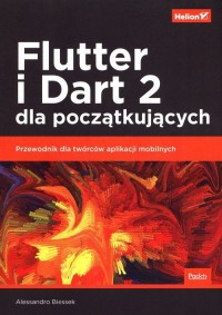 Flutter i Dart 2 dla początkujących - okładka książki