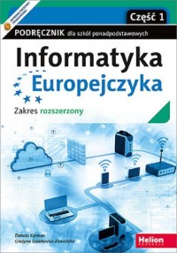 Informatyka Europejczyka Podręcznik - okładka podręcznika