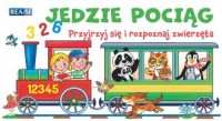 Jedzie pociąg - rozkładanka. Przyjrzyj - okładka książki