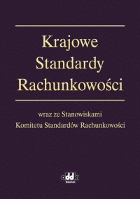 Krajowe Standardy Rachunkowości - okładka książki