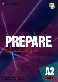 Prepare Level 2 Workbook with Digital - okładka podręcznika