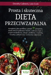 Prosta i skuteczna dieta przeciwzapalna - okładka książki