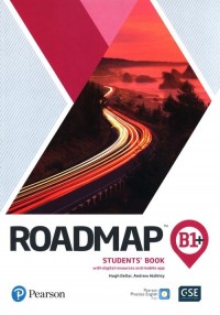 Roadmap B1+ Students Book with - okładka podręcznika