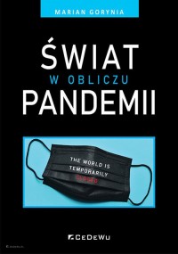 Świat w obliczu pandemii - okładka książki