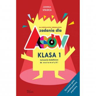 Zadania dla asów. Klasa 1. Matematyka - okładka podręcznika