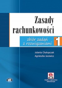 Zasady rachunkowości - zbiór zadań - okładka książki