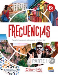 Frecuencias B1.1 parte 1. Podręcznik - okładka podręcznika