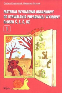 Materiał wyrazowo-obrazkowy do - okładka książki