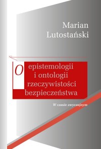 O epistemologii i ontologii rzeczywistości - okładka książki