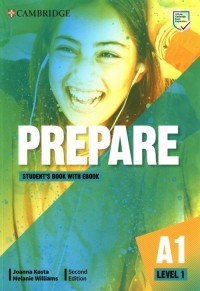 Prepare Level 1 Students Book with - okładka podręcznika