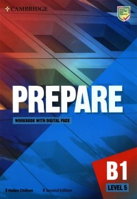 Prepare Level 5 Workbook with Digital - okładka podręcznika