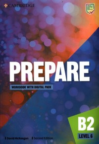 Prepare Level 6 Workbook with Digital - okładka podręcznika