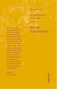 Strona Guermantów - okładka książki
