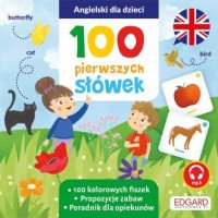 Angielski dla dzieci. 100 pierwszych - okładka książki