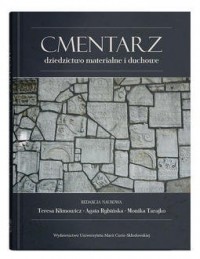 Cmentarz - dziedzictwo materialne - okładka książki