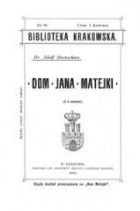 Dom Jana Matejki - okładka książki