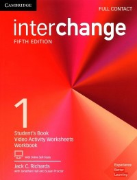 Interchange 1 Full Contact Students - okładka podręcznika