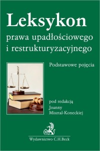 Leksykon prawa upadłościowego i - okładka książki